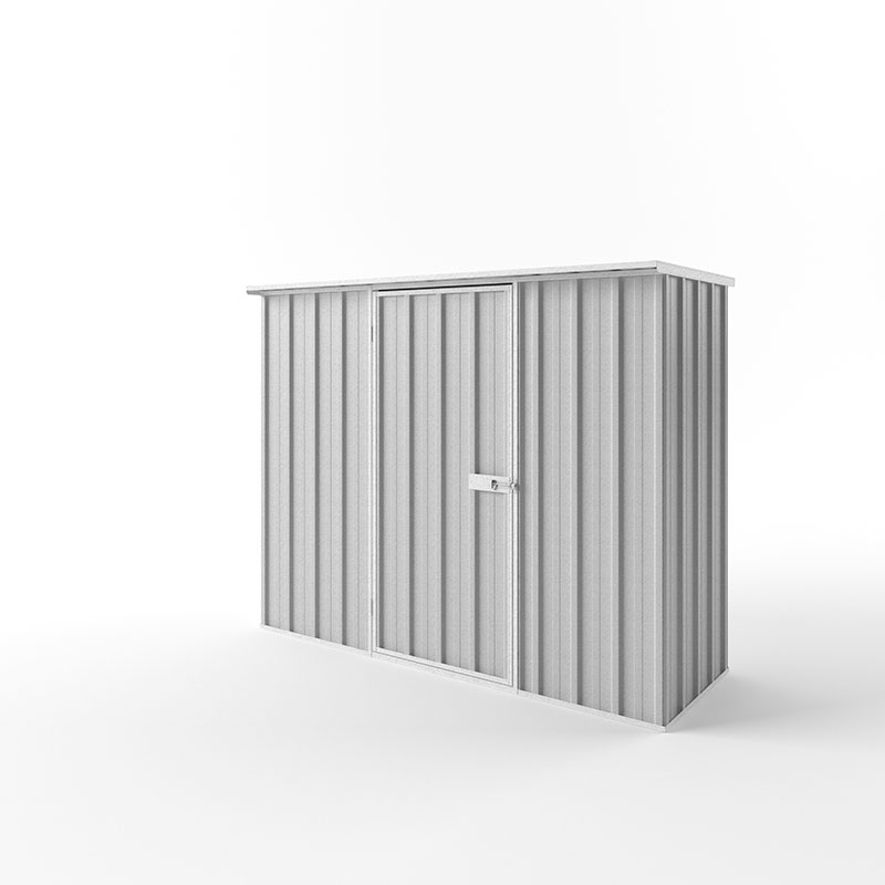 Flat Roof 2.25m x 0.78m x 1.80m / Zinc - Garden Sheds Online