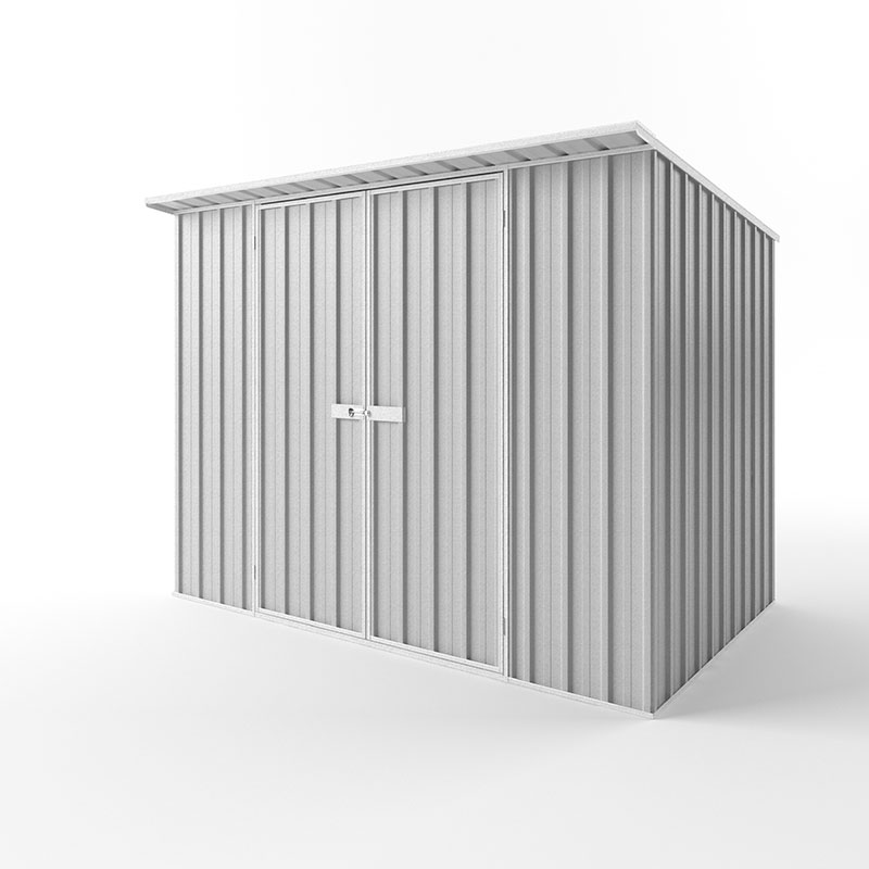 skillion roof 3.00m x 1.90m x 2.10m / zinc - garden sheds