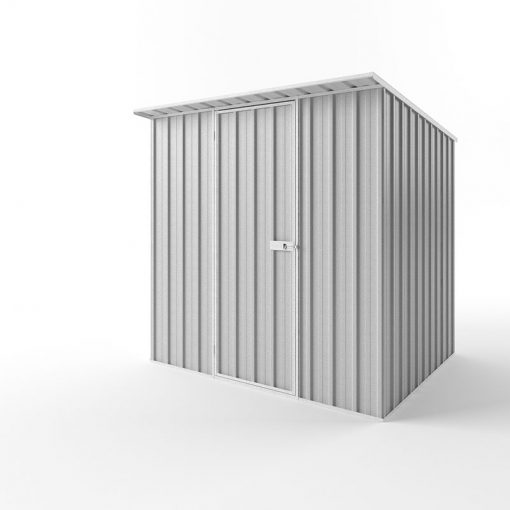 skillion roof 2.25m x 1.90m x 2.10m / zinc - garden sheds